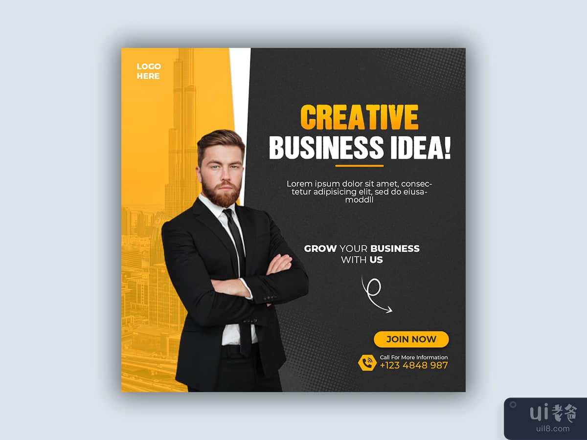 Creative Business Idea social media post and instagram post