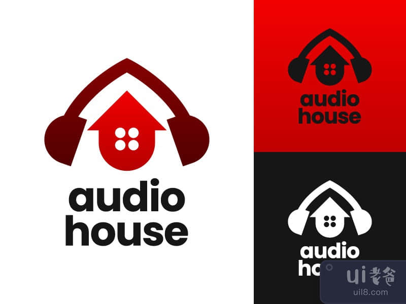 Audio House Logo Design