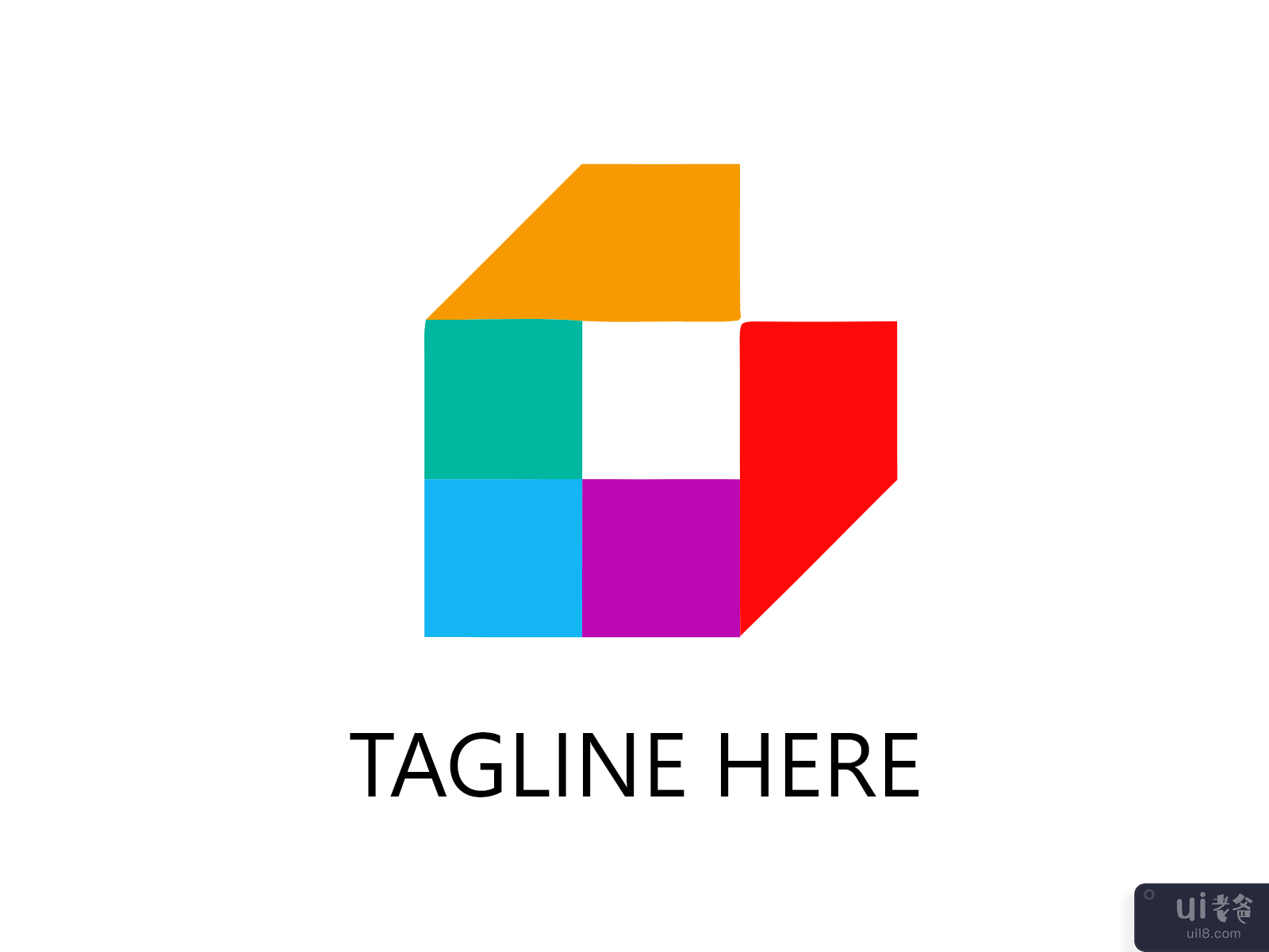 Company Multicolored Logo Design