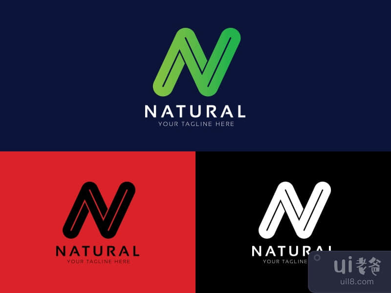 Creative & Natural N Letter Logo