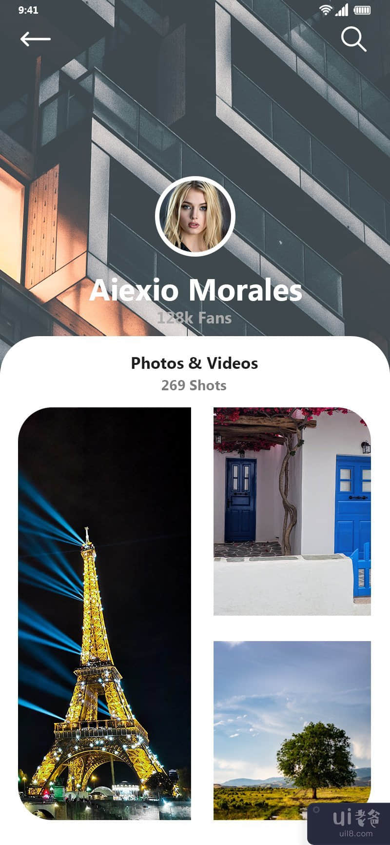 Aiexio 莫拉莱斯用户界面(Aiexio Morales UI)插图3