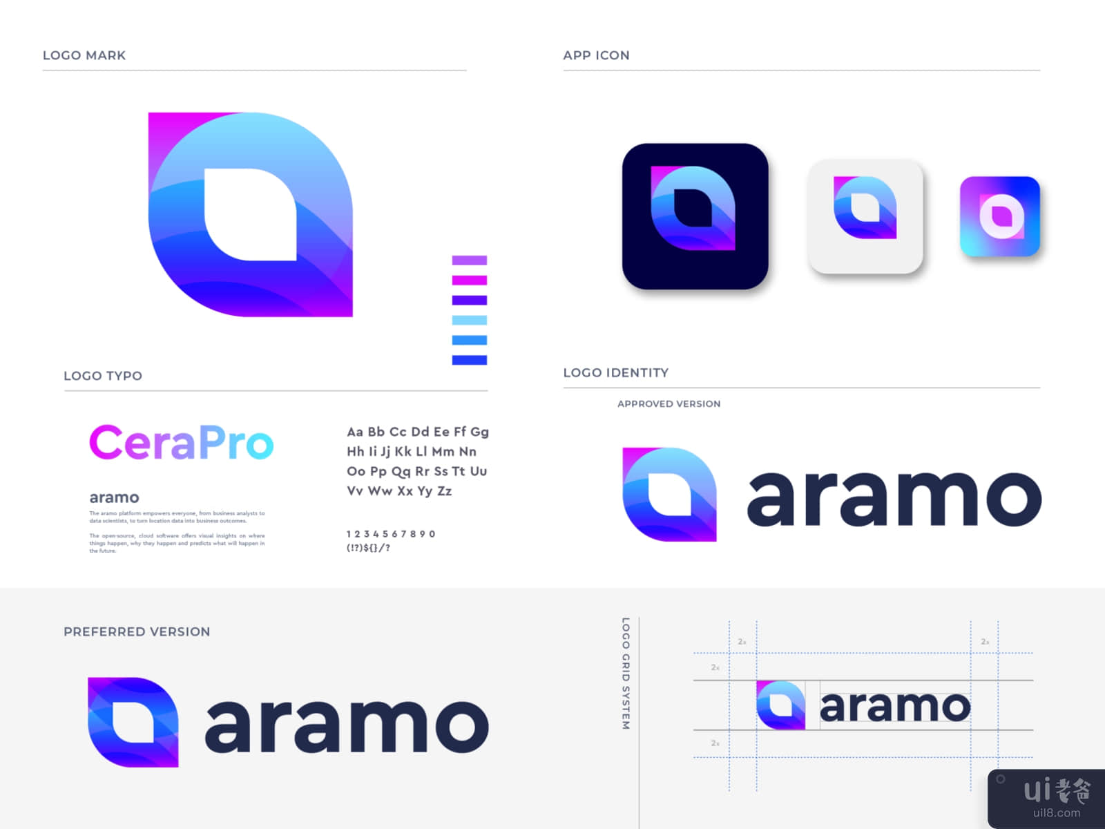 Aramo Logo branding design || Modern logo design