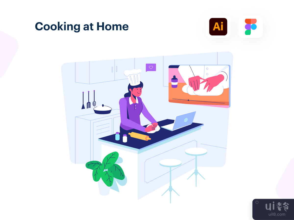 Cooking at home