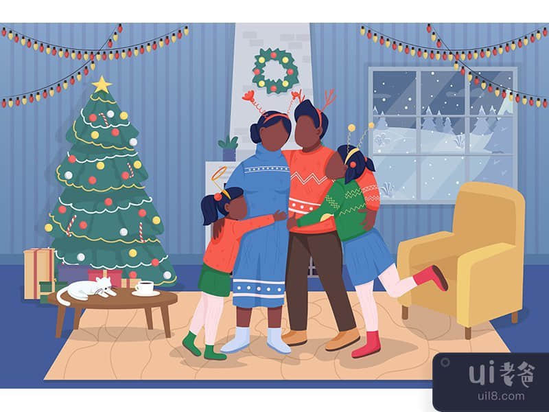 圣诞插图包(Christmas illustrations bundle)插图12