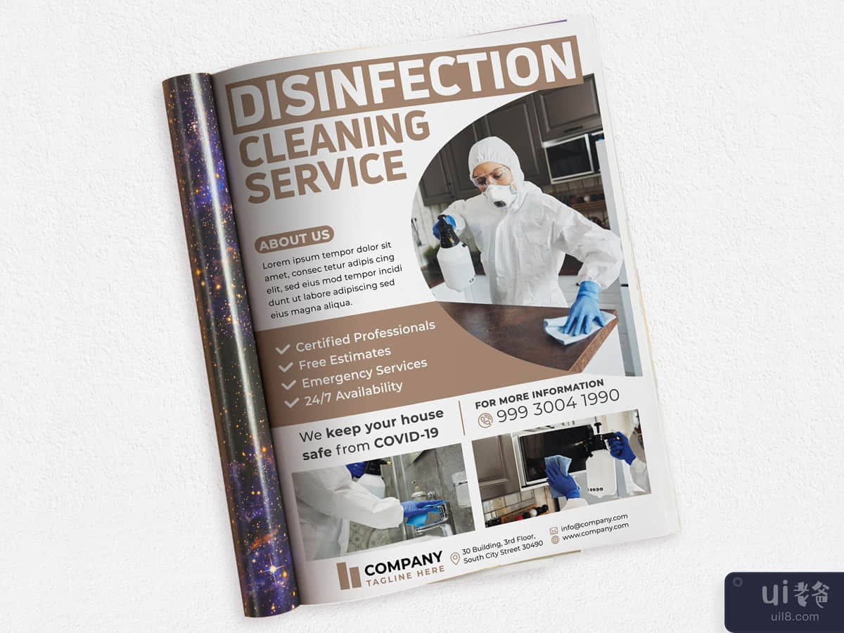Cleaning Service #01 Ads Magazine