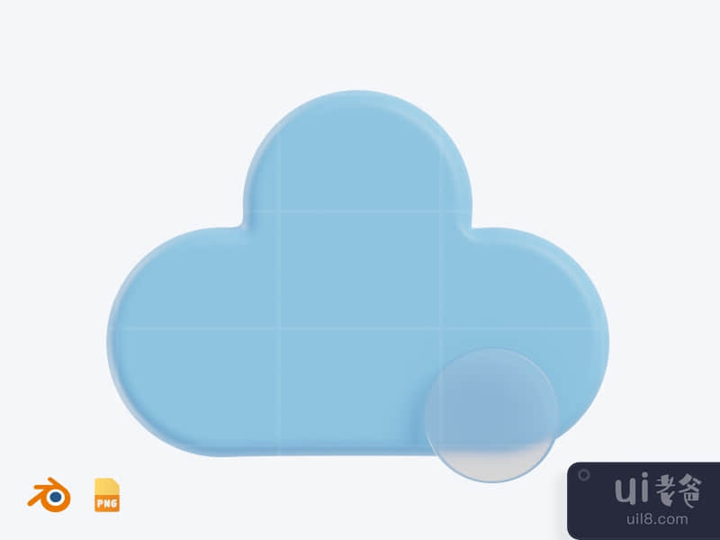 Cloud Backup - Startup and SaaS Icon Pack (front)
