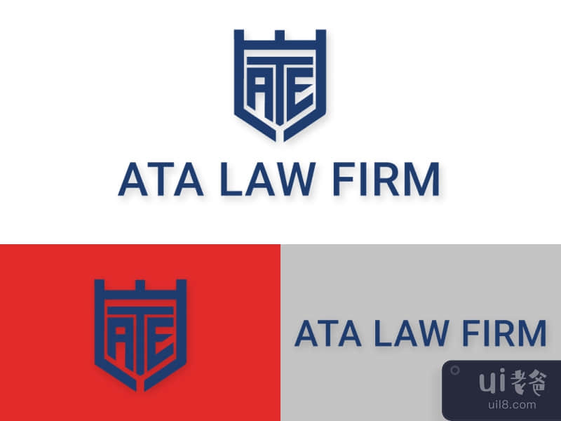 ATA Law Firm Logo Design
