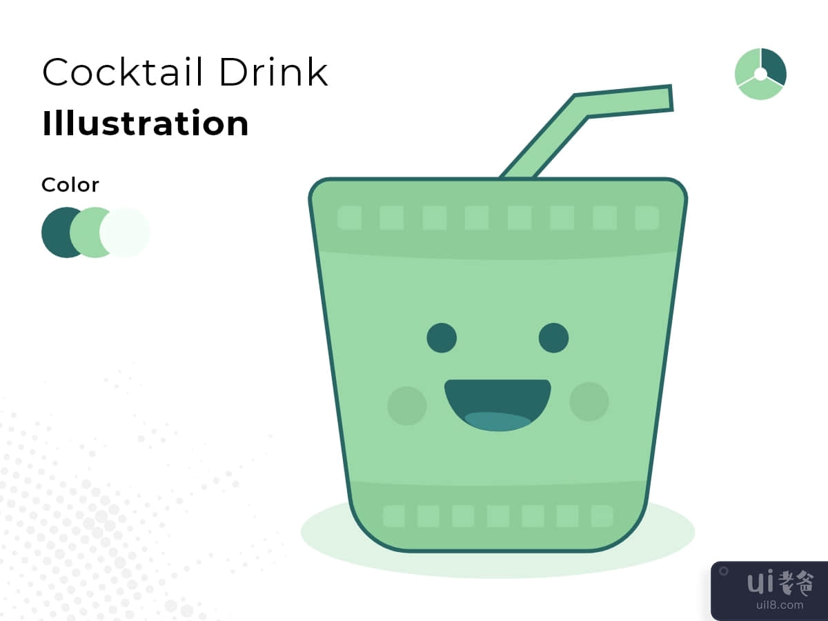 Cocktail Drink Illustration