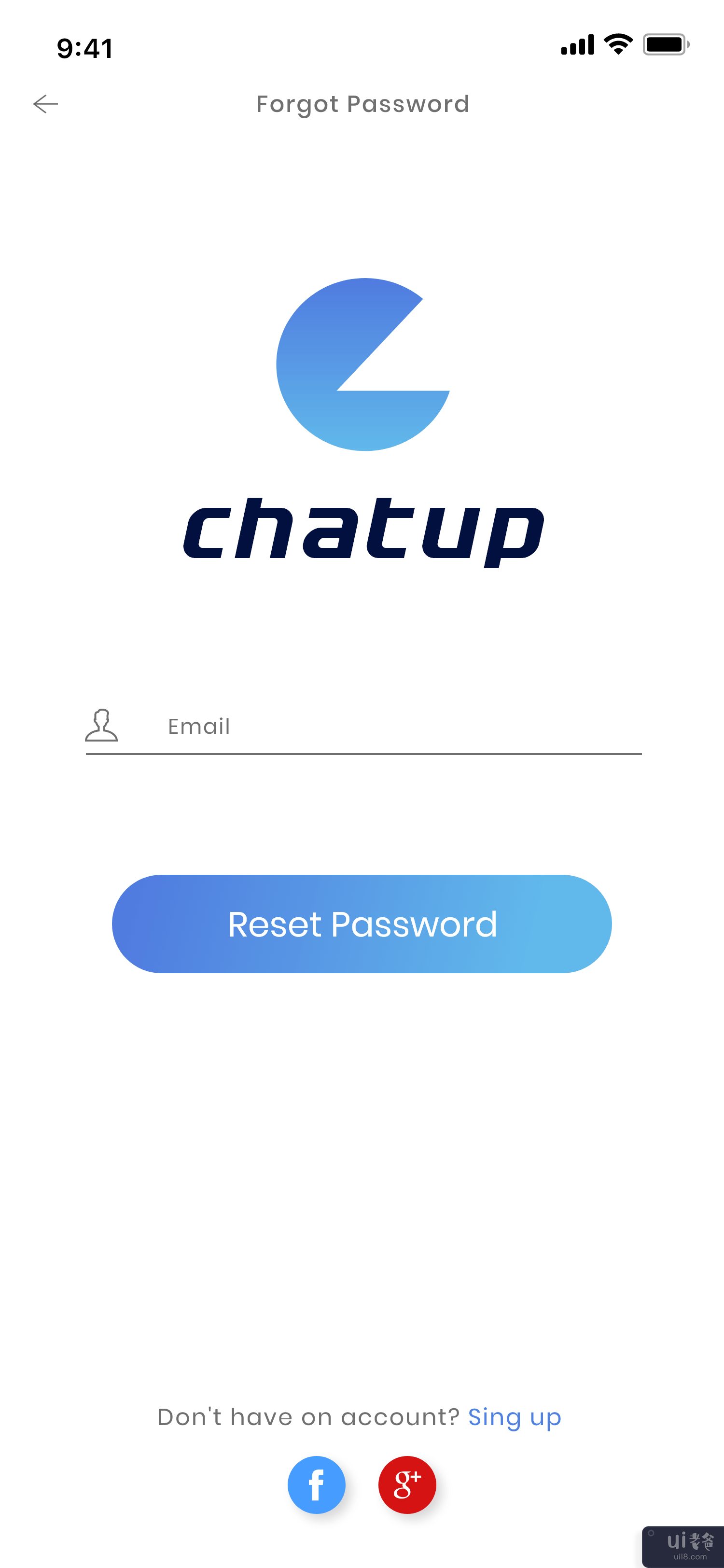 聊天应用界面设计(Chat App ui design)插图12