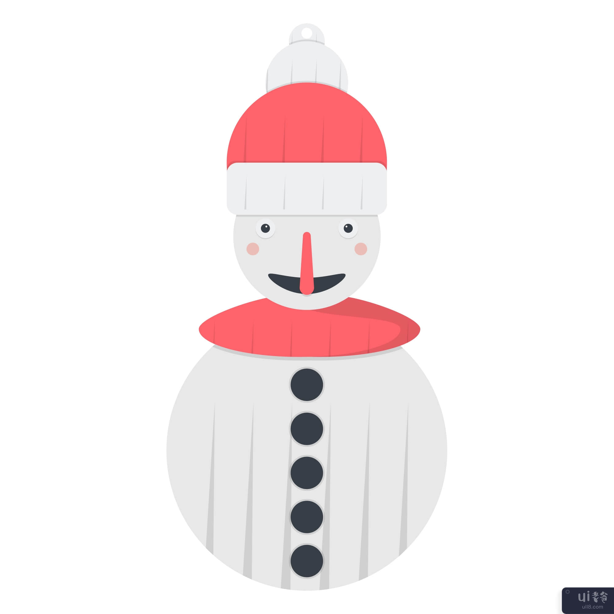 圣诞冷冻圣诞老人图(Christmas frozen Santa illustration)插图2