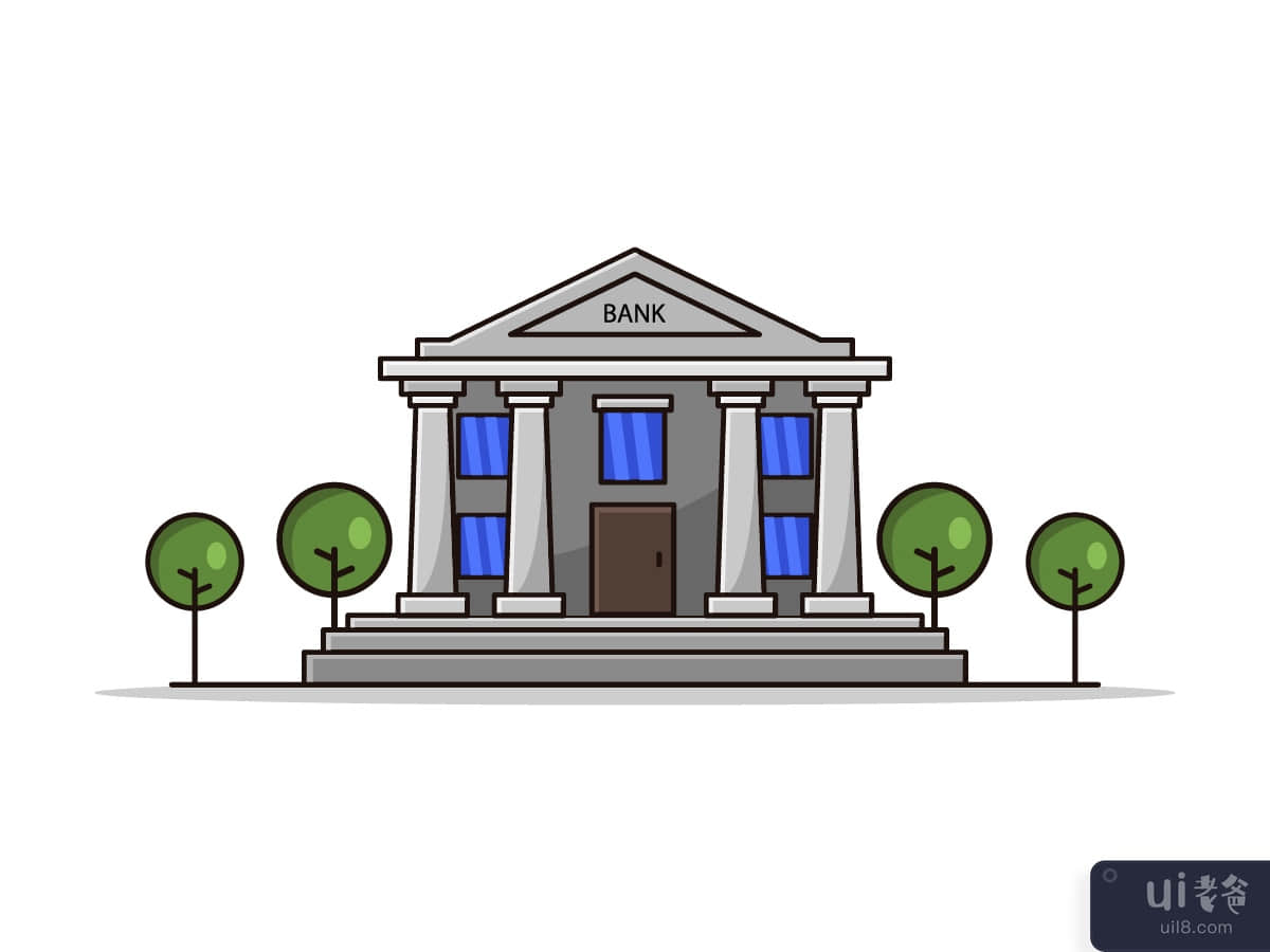 Bank illustrated