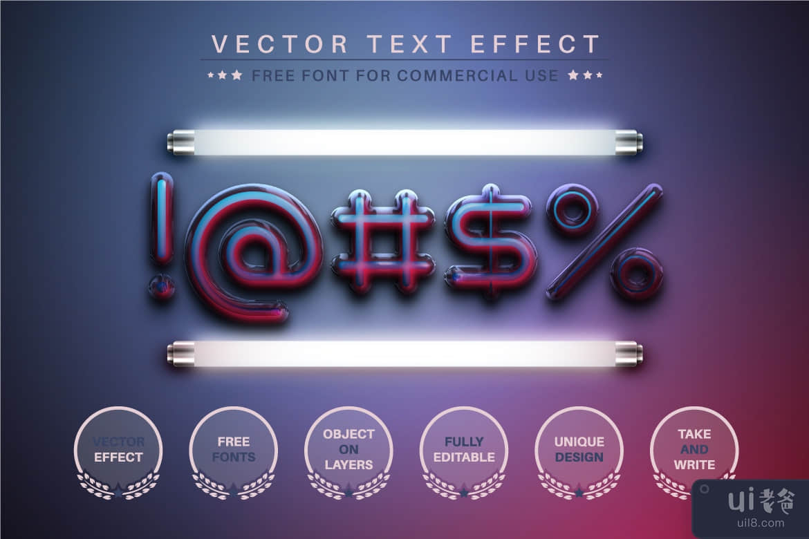 Alien - 可编辑的文字效果，字体样式(Alien - Editable Text Effect, Font Style)插图3