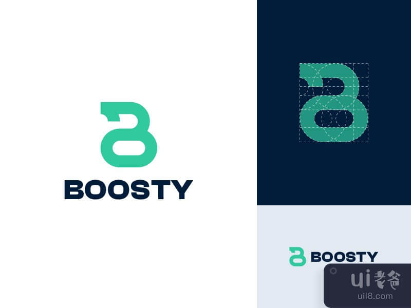 Boosty - Abstract Letter B Logo