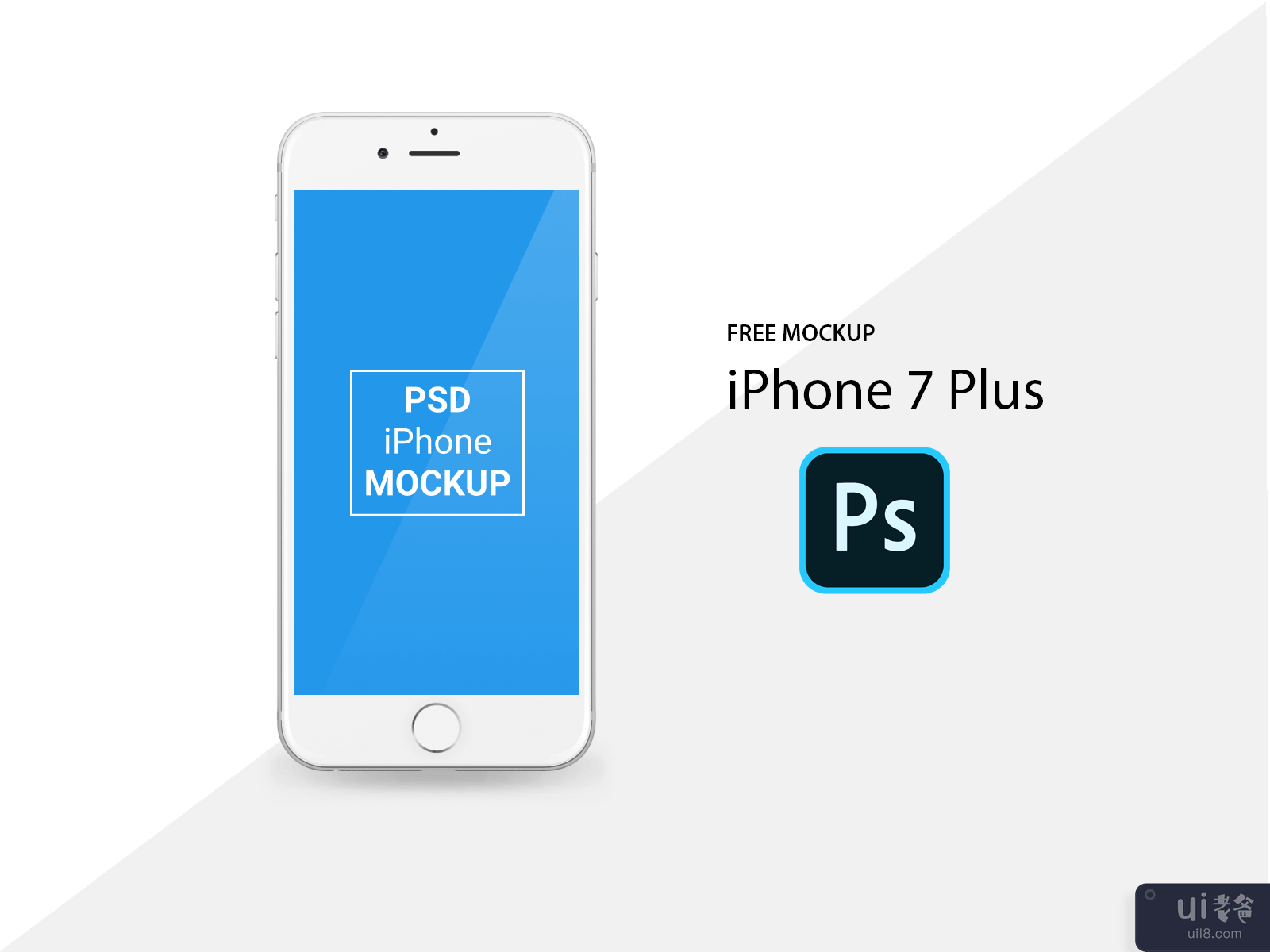 Apple iPhone 7 Plus PSD Mockup