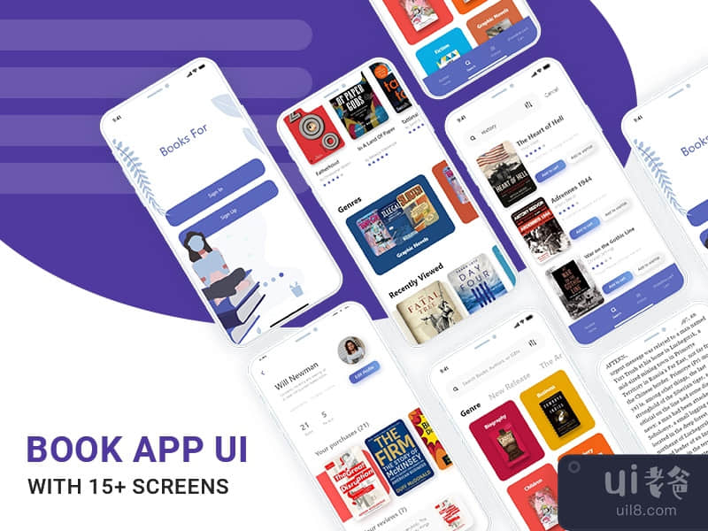 Book App Ui Kit