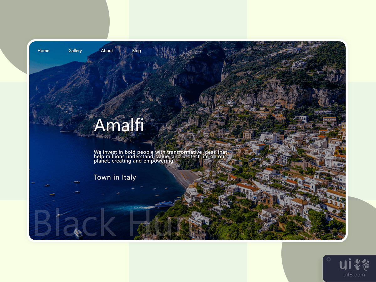 Amalfi Web UI