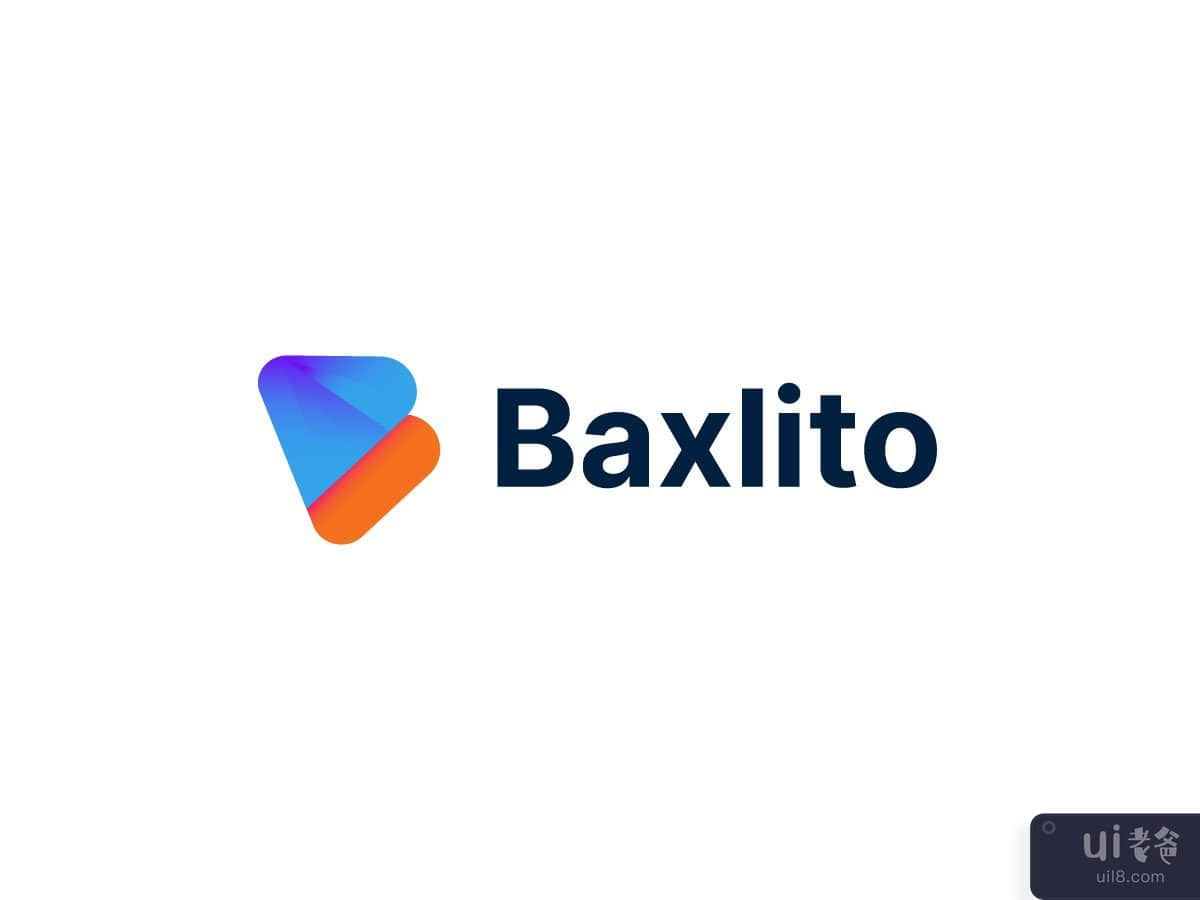 巴克斯利托标志设计 || B 字母标志设计(Baxlito Logo Design || B letter Logo Design)插图2