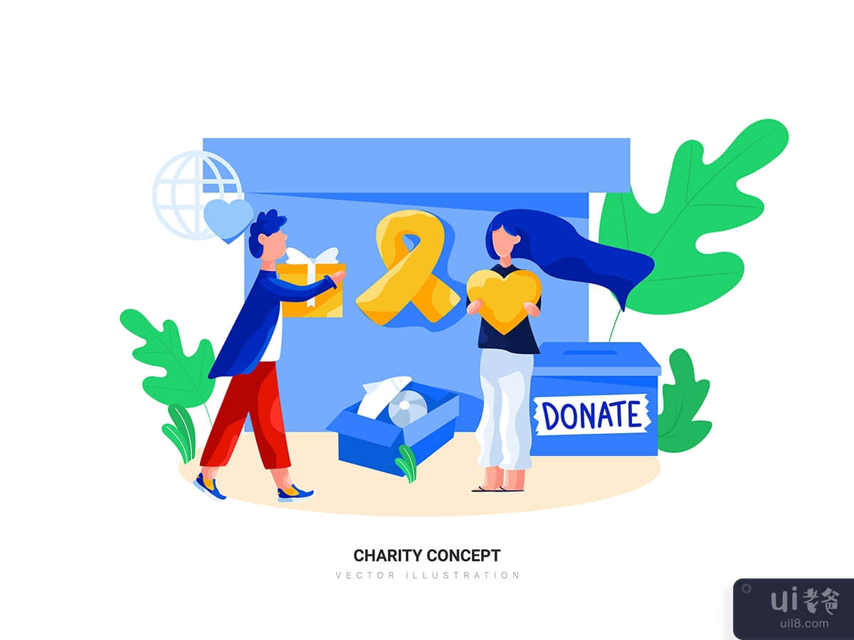 Charity concept