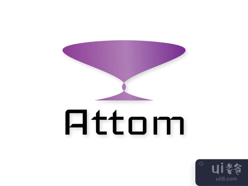 Attom Logo Design