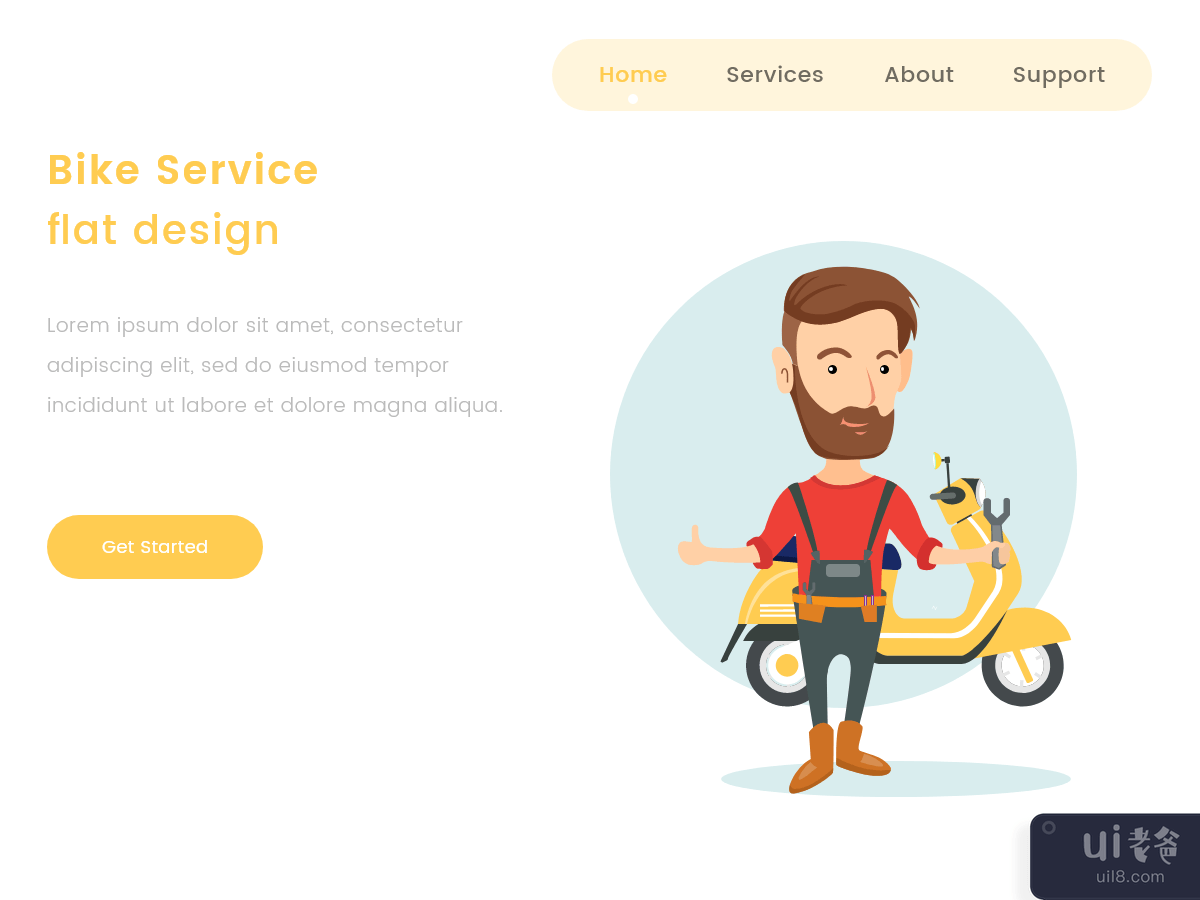 Bike Service concept design