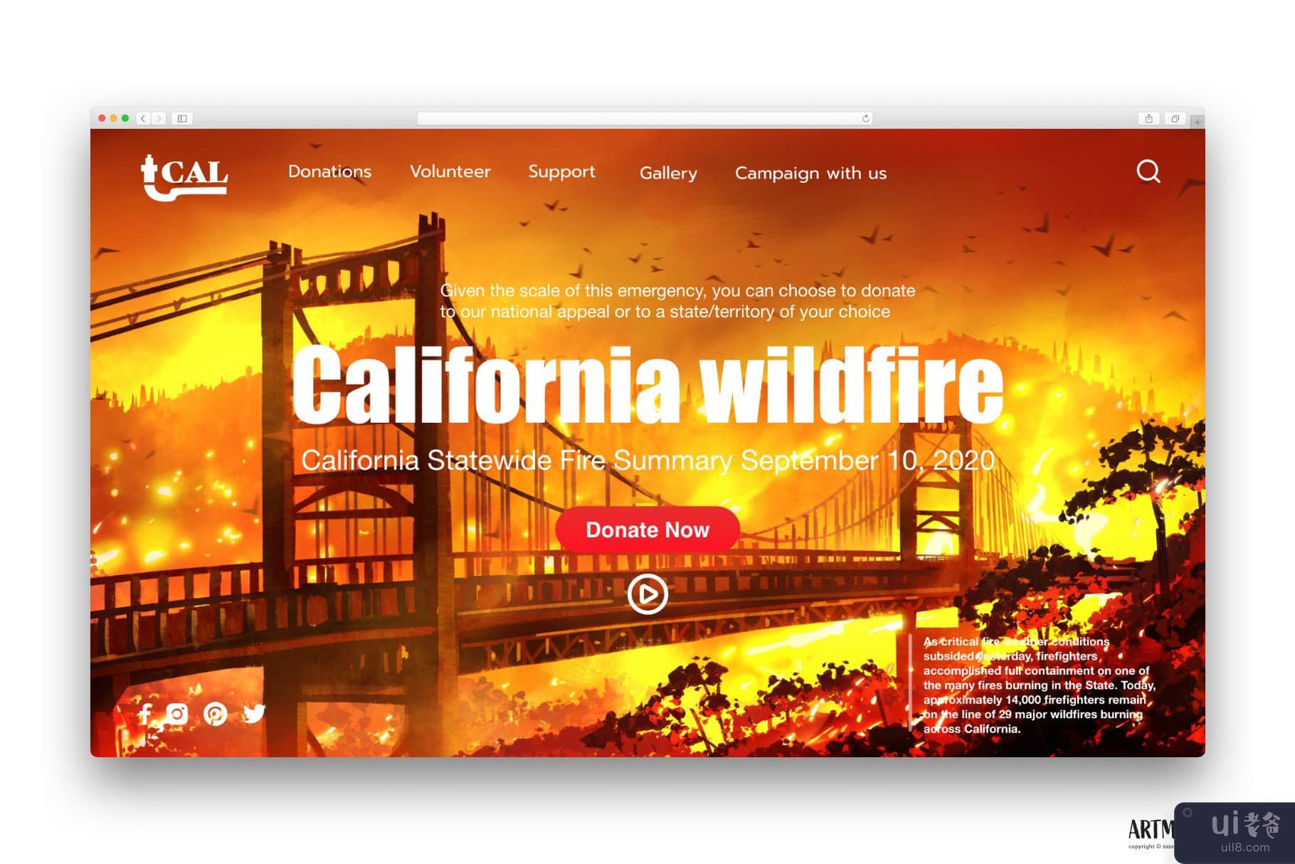 加州野火(California wildfire)插图2