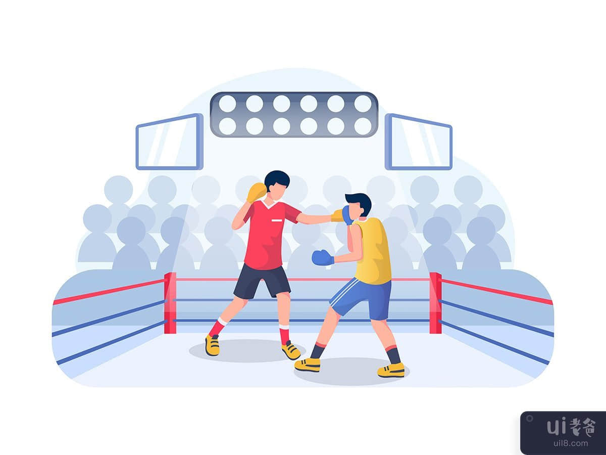 Boxing Vector Illustration