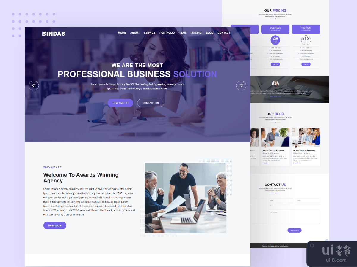 Bindas Consulting & Business HTML5 Template