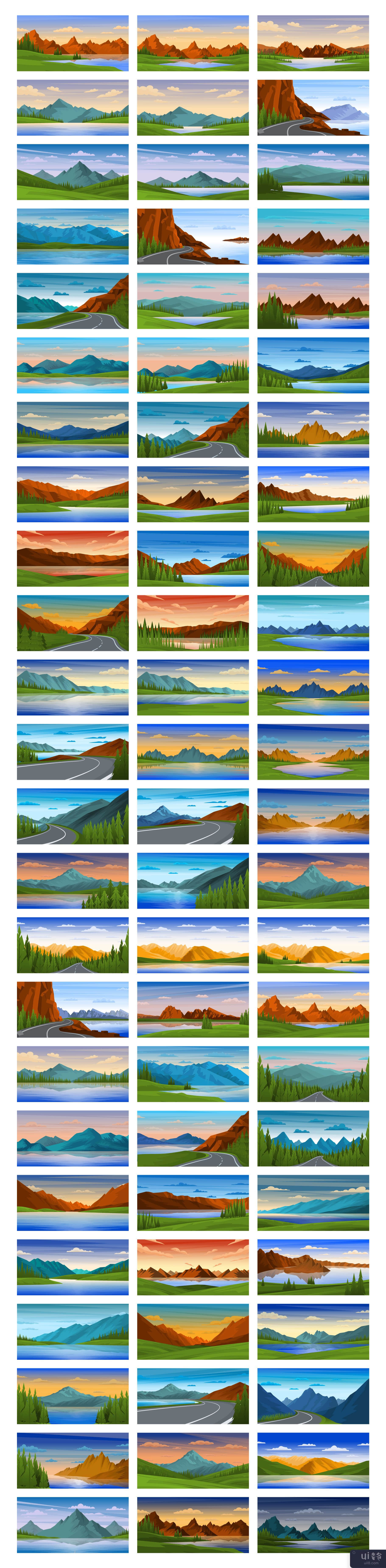 250个美丽的山背景(250 Beautiful Mountain Backgrounds)插图9