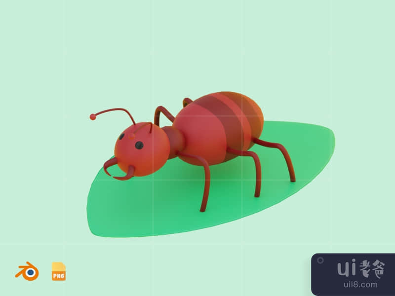 Ant - Cute 3D Animal