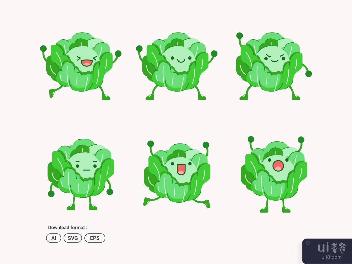 白菜字符(Cabbage Character)插图2