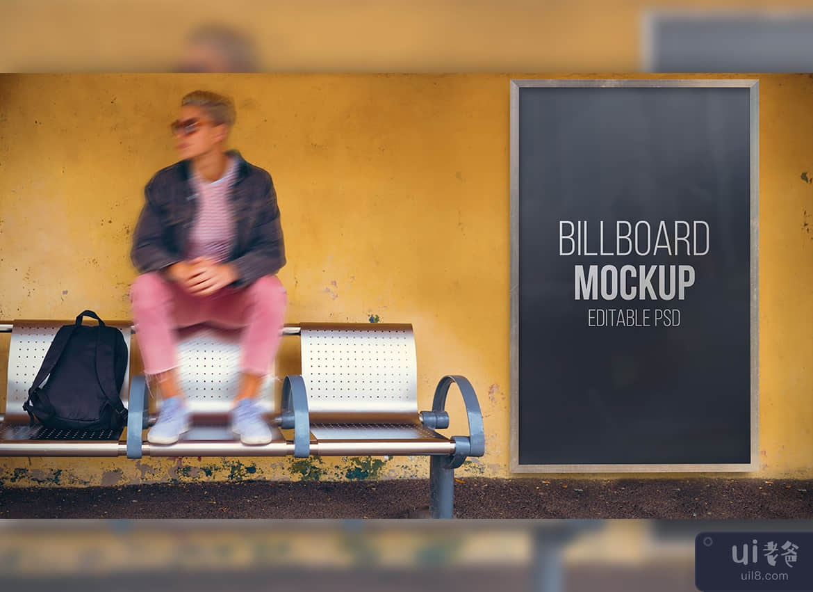 广告牌样机(Billboard Mockup)插图2