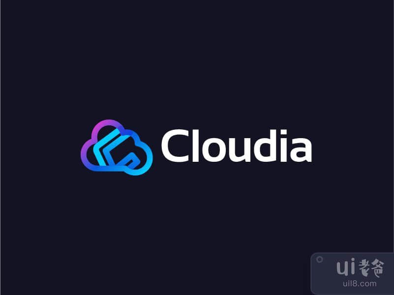 云标志-服务器标志-域名托管标志-Cloudia(Cloud Logo- Server Logo- Domain Hosting Logo - Cloudia)插图2