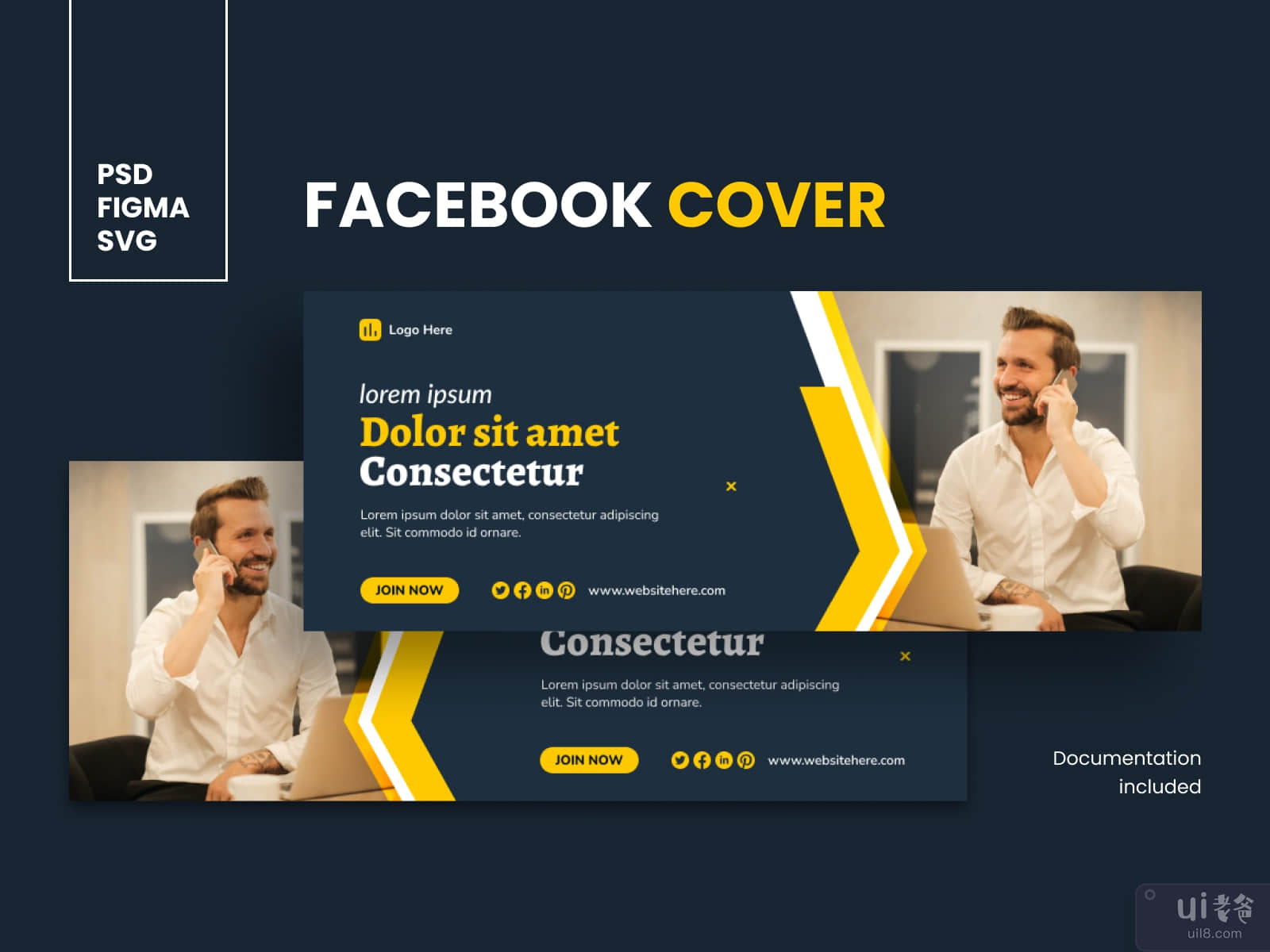 Banner Facebook Cover Template