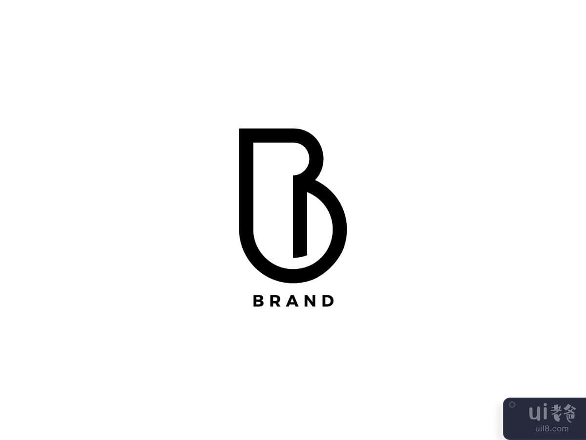 B Letter Vector Logo Design Template