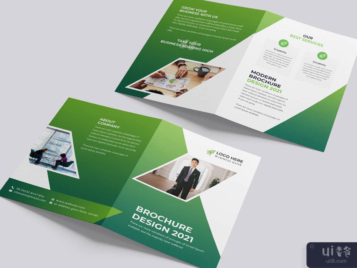 BI Fold Business Brochure 8
