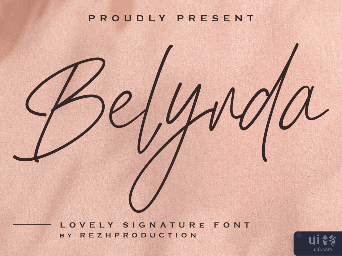 Belynda Graceful Signature Script Font