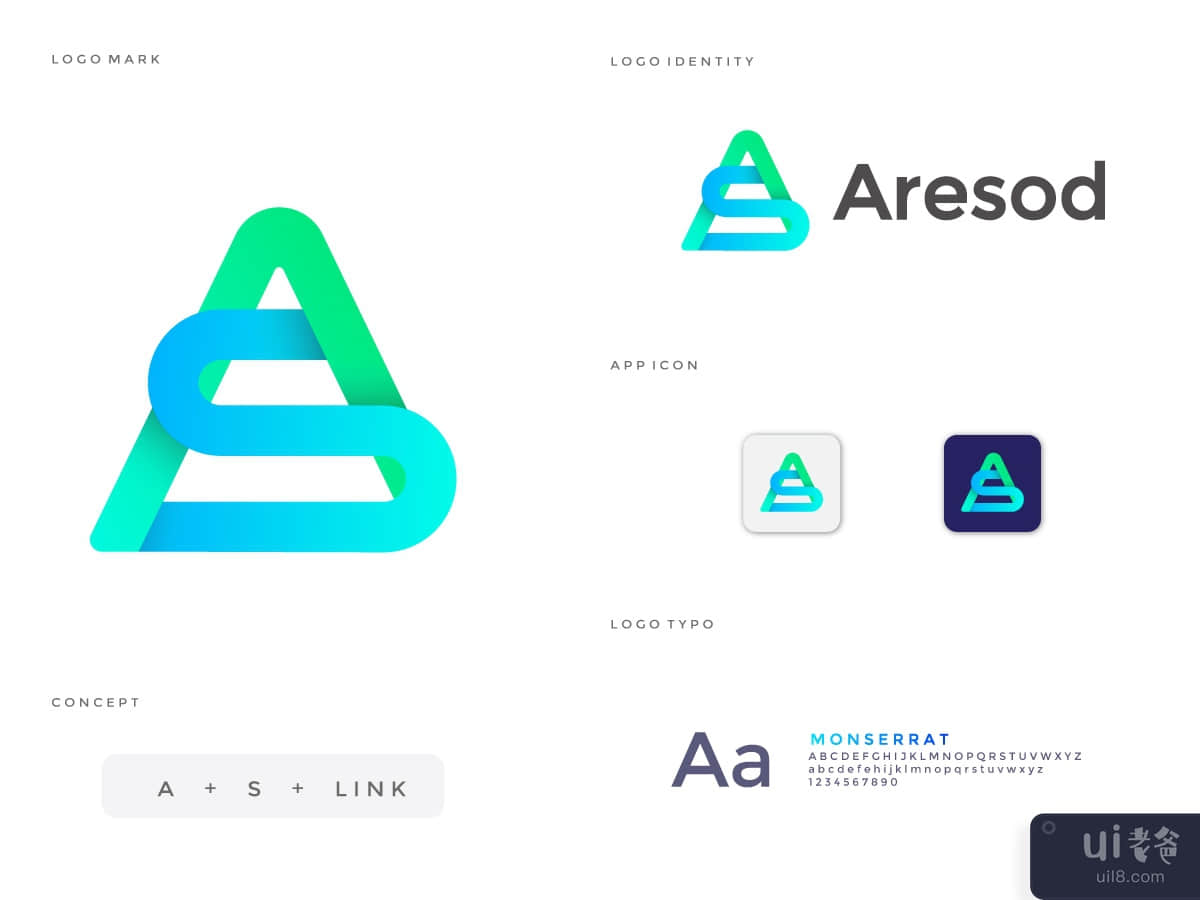 aresod creative logo design for business 