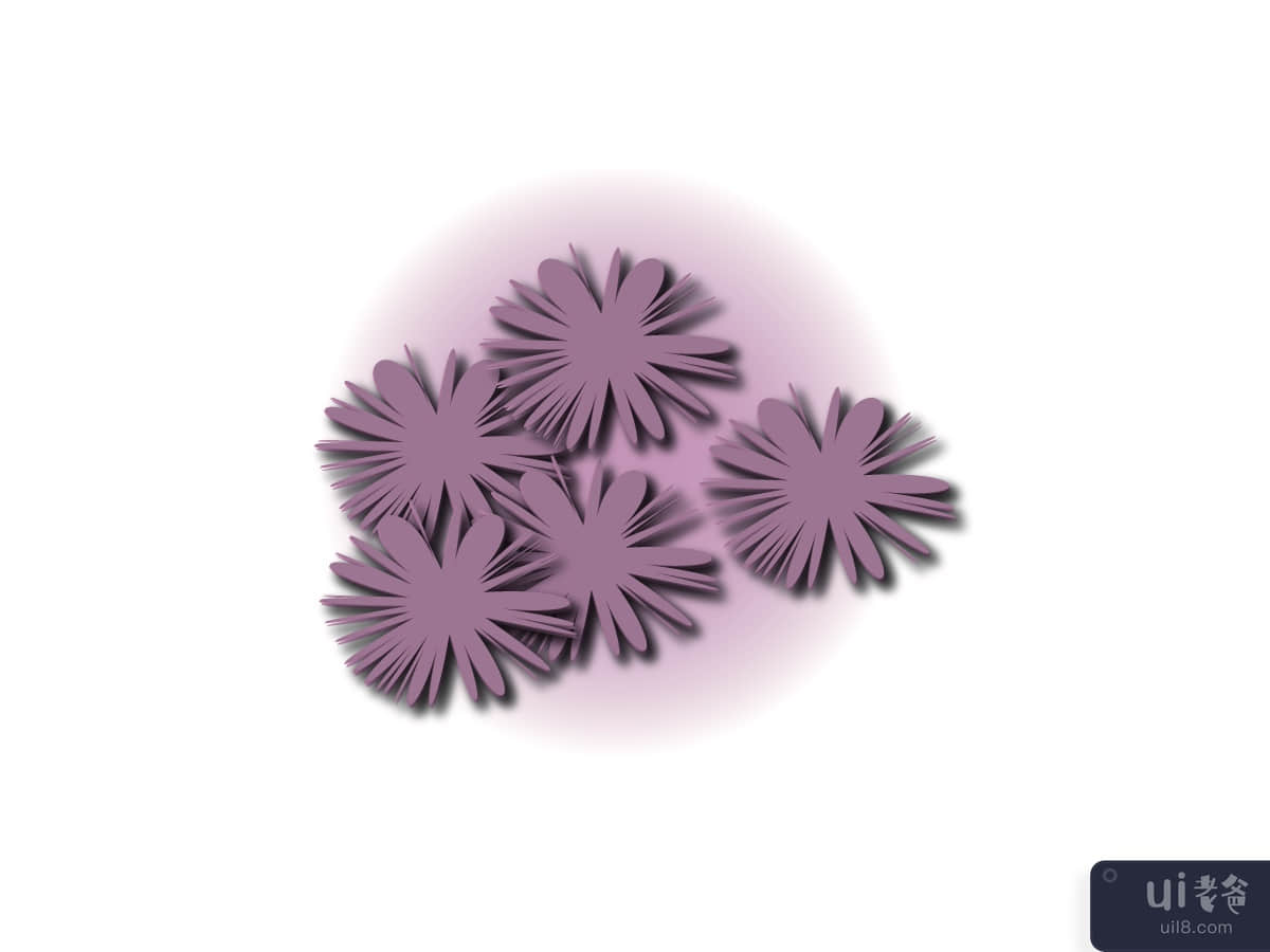 Abstract flower background 
