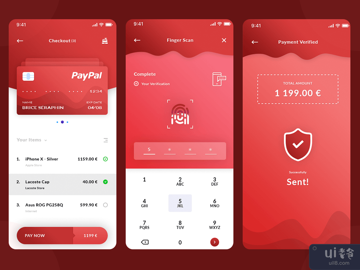 Bank Payment App UI