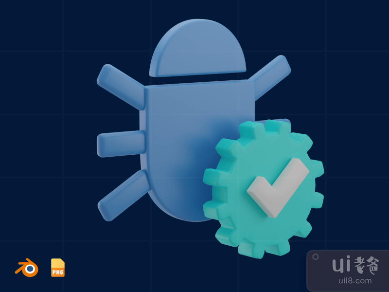 Bug Fixing - 3D SEO Illustration