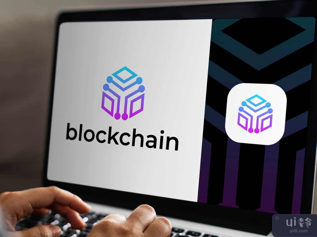 Blockchain Modern Logo Design Template