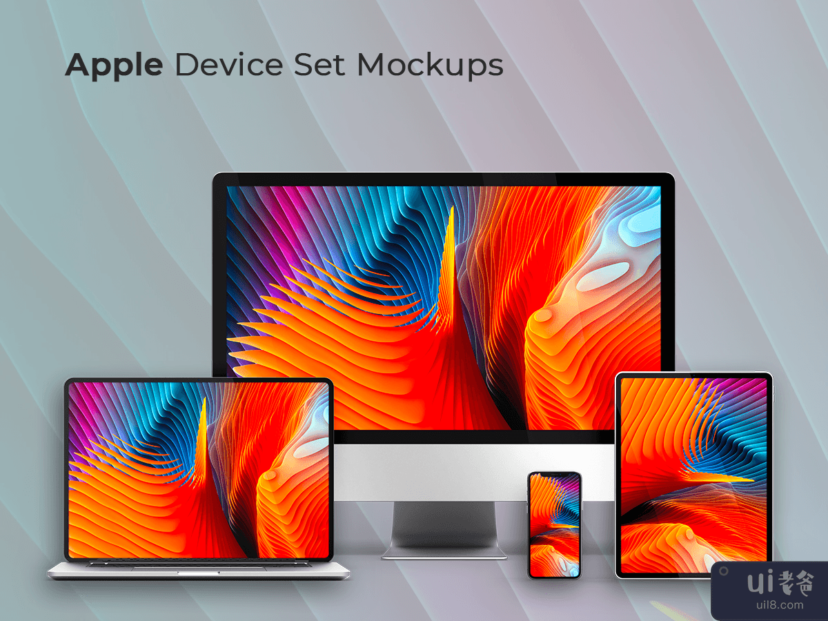 Apple Device Set Mockups
