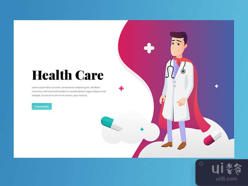 Colorful Medical Banner Template