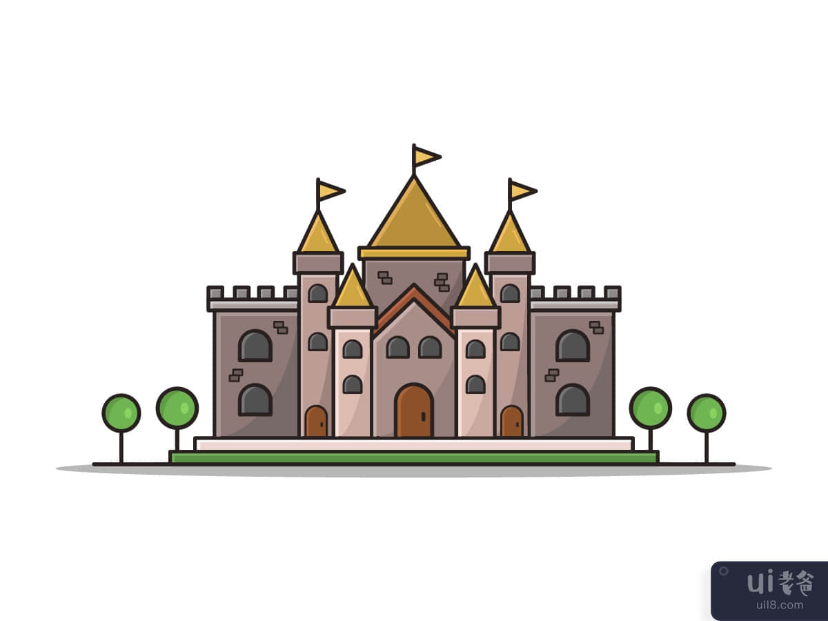 Castle illustrated