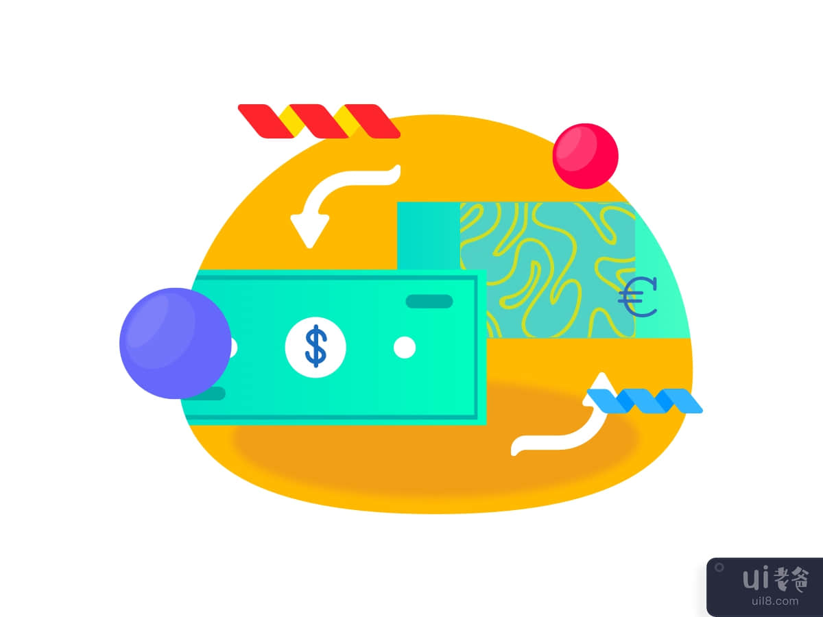 Change Foreign Currency - Illustration