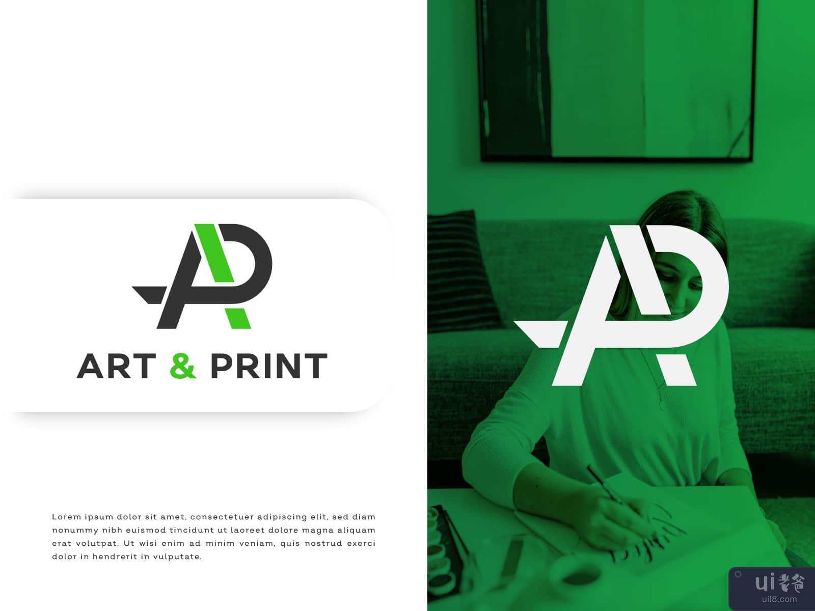 Art & Print  Logo 