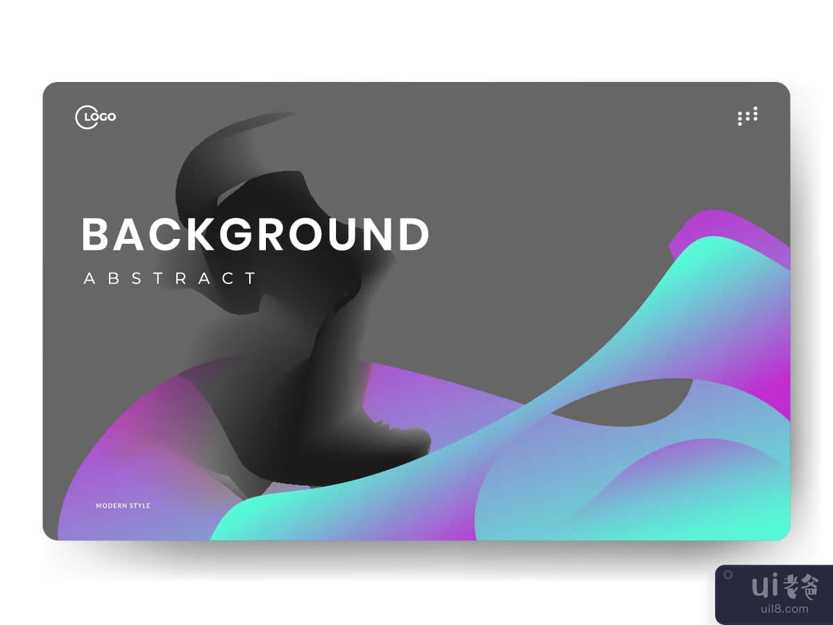 Asbtract background Landing page