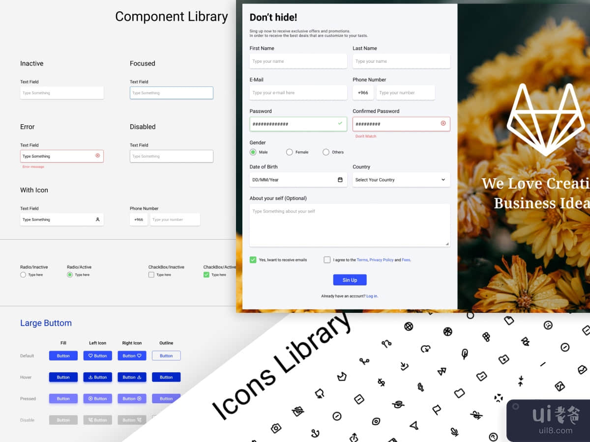 Component Design Library
