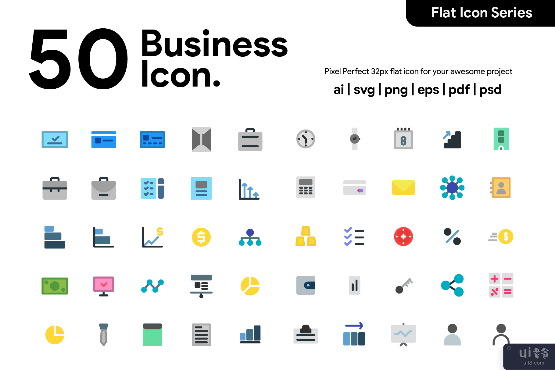 50 商业图标(50 Business Icon)插图8