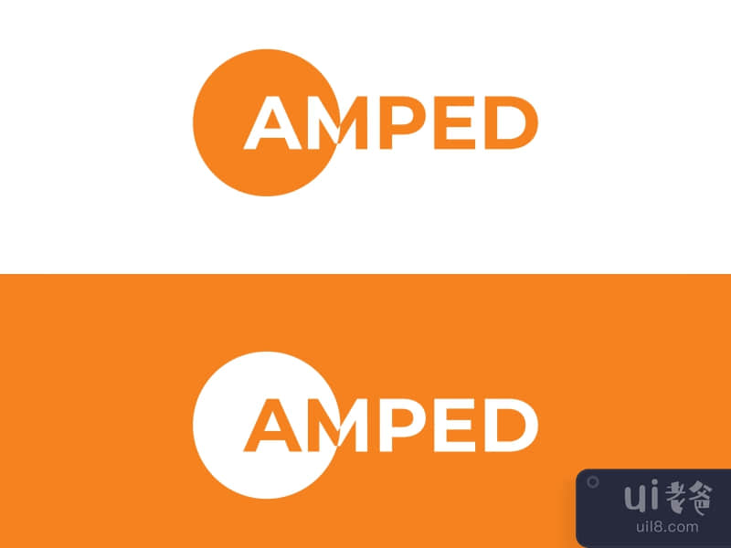 AMPED Logo Design
